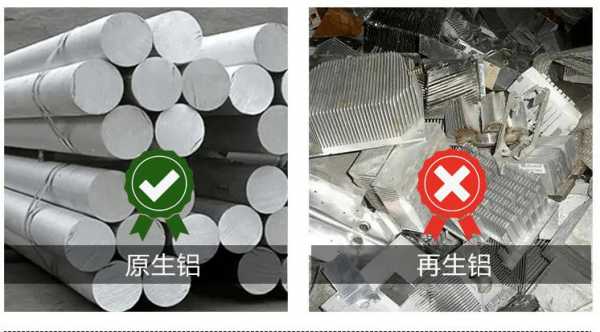 原生铝材及再生铝（原生铝和再生铝的价格差多少钱）